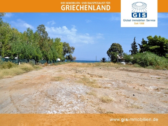 +++ Griechenland - Ost-Peloponnes: Baugrundstück in erster Meerlinie mit vorliegender Baugenehmigung nähe Astros +++