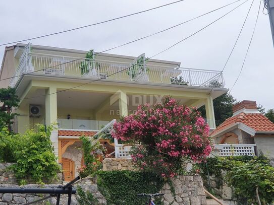 CRIKVENICA, DRAMALJ - Schönes Haus mit Panoramablick 150 Meter vom Meer entfernt