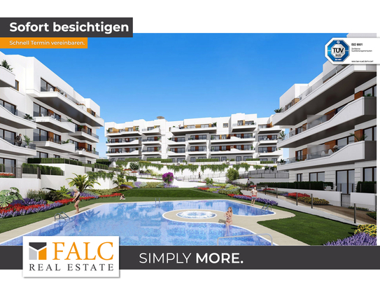 Neue Apartements in Orihuela Costa