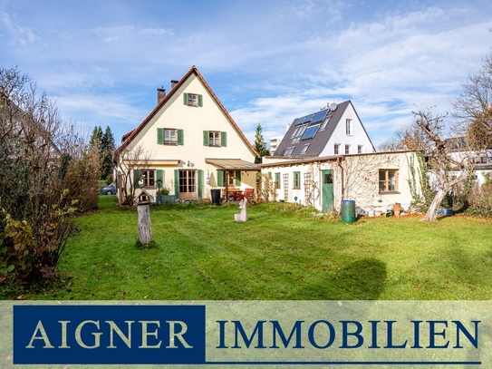 AIGNER-Idyllisches Einfamilienhaus mit Potential und weitläufigem Garten in Sendling