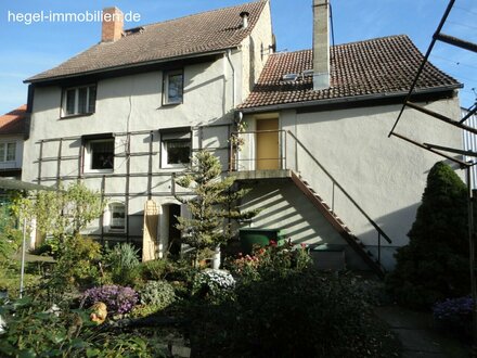 Einfamilienhaus mit Garage und Nebengelass direkt an der Bode