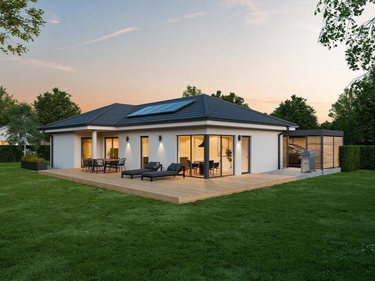 Wohlfühloase au einer Ebene - Bungalow mit Photovoltaikanlage und Speicher