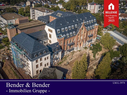 Elegantes Wohnen im historischen Kloster - Gehobene und helle 2 Zimmerwohnung mit Balkon!