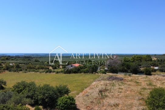 Vodnjan - Umgebung, attraktives Baugrundstück mit Meerblick