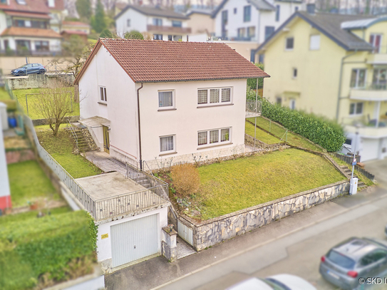 Hirschhorn: Einfamilienhaus in idyllischer Lage mit Neckar und Schlossblick!