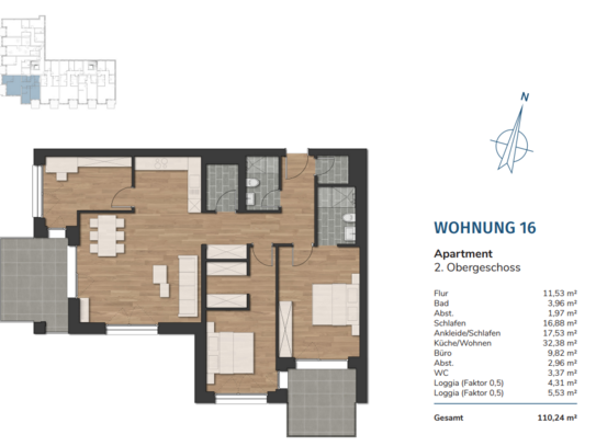 Havencity – Modernes Wohnen am Südstrand WE16