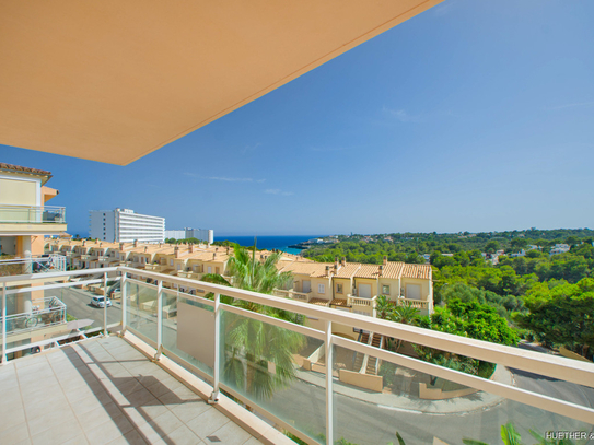 Strandnahes Meerblick-Appartement mit großem Balkon - Aufzug - Gemeinschaftspool und Tiefgarage