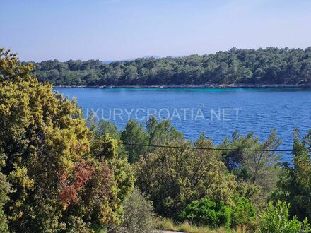 Kroatien: Bauland auf der Insel Korcula mit Panoramablick auf das Meer zu verkaufen