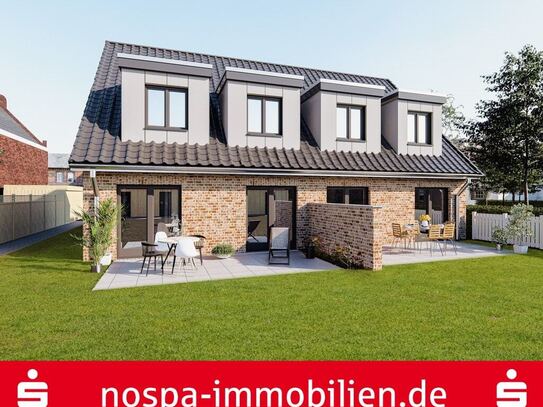 Top-Preis! Neubau-Energieeffizienzhaus! KfW 40-Doppelhaushälfte in Garding