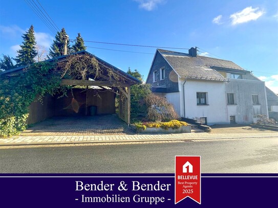 Einfamilienhaus in bevorzugter Wohnlage von Bad Marienberg OT - Mit tollem Fernblick!