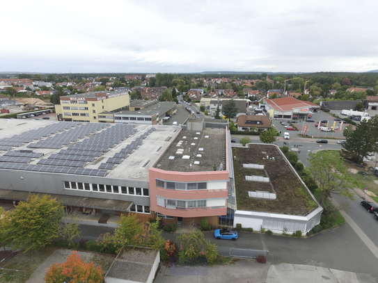 ERLANGEN - WETTERKREUZ LAGERHALLE - BEHEIZT/LICHT/2 BÜROS/WC/ WERKSTATT - DIREKT AN DER A3 - SOFORT