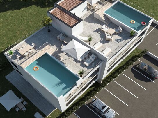 ZADAR, BIBINJE - Penthouse mit Pool