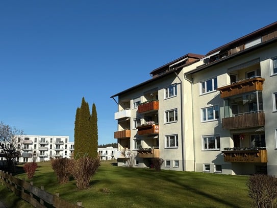 Sehr gepflegte 3-Zimmer-Wohnung mit Balkon in Isny-Ortsrand am Naturschutzgebiet