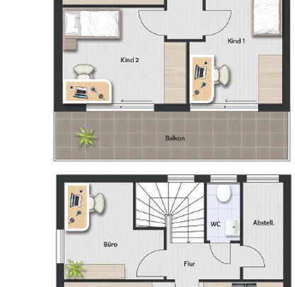 5-Zimmer-Neubauwohnung im KfW-40-Standard in idyllischer Lage Typ 2