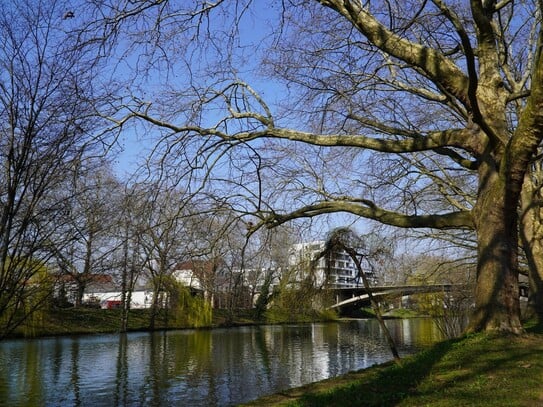 "Direkt an der Neckarpromenade" Bezaubernde 3 Zimmer Maisonette Wohnung