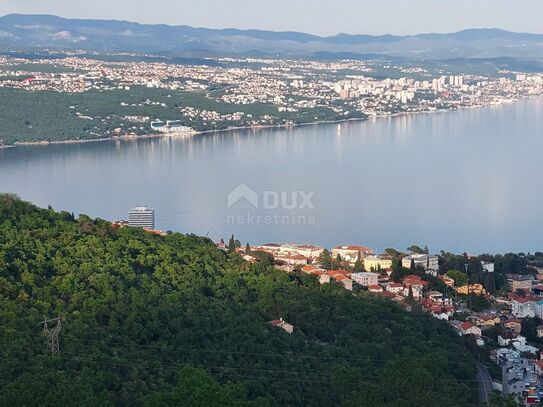 OPATIJA, KOLAVIĆI – Baugrundstück 3000m2 mit Panoramablick auf das Meer