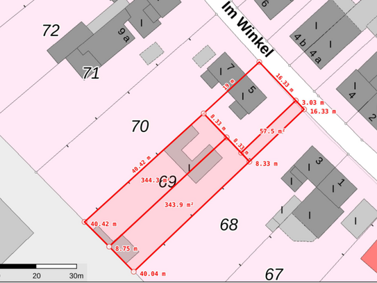 Provisionsfrei* Grundstück in Mülheim/ Höhenhaus in einer Sackgasse in guter Lage von Mülheim/Höhenhaus