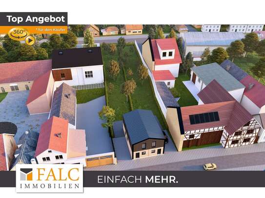 Grundstück mit Baugenehmigung für *Tiny * Modul-Doppelhaus oder Massivhaus.