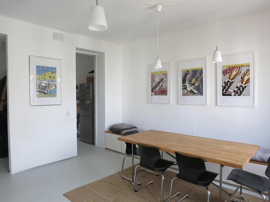 5 ZKB, 102 qm, Maisonette am Volkspark Friedrichshain