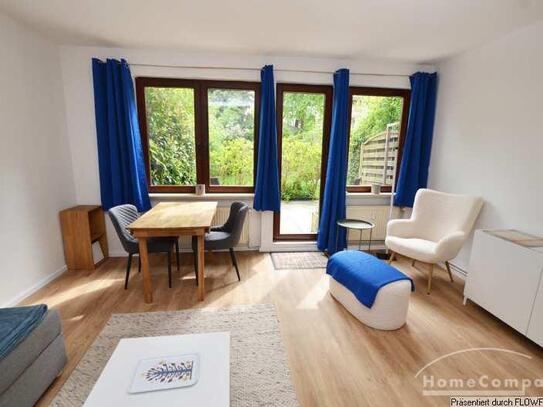 Tolles Apartment mit Terrasse zum Garten