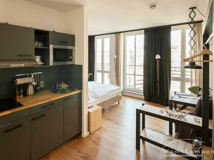 Möbliert 1-Zimmer Apartment mit Balkon in Dresden-City Altstadt