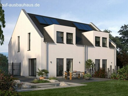 Bauplatz + Doppelhaus in Achern Stadt - außergewöhnlicher Hingucker -