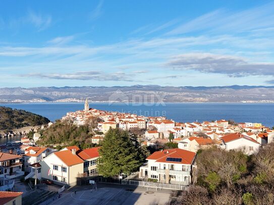 INSEL KRK, VRBNIK (Mitte) - Baugrundstück + konzeptionelle Lösung mit einzigartigem Design