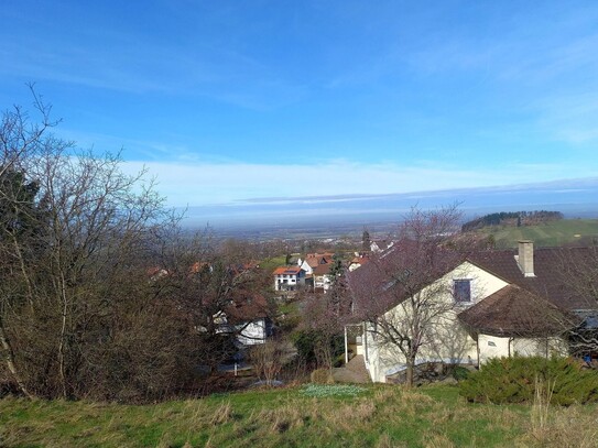 Großes Baugrundstück in ruhiger Lage und tollem Ausblick von Bühl-Neusatz!