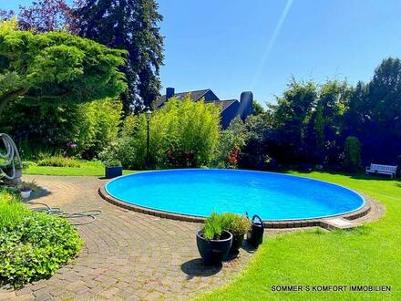 PREMIUM - DETACHED FAMILY HOUSE in D-UNTERBACH - LAKE SIDE NORTH-150 sqm 3 BEDROOMS - GARDEN WITH POOL AND TERRACE