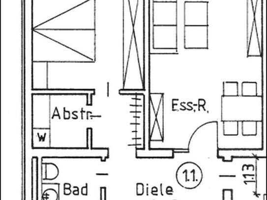 Gemütliche 3-Zimmer Wohnung mit Balkon