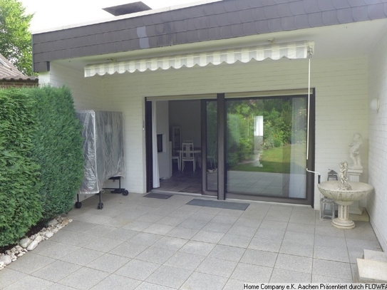 AC-Verlautenheide: Attraktive, möbl. 2,5 Zi-Whng. mit Terrasse, Garage, im Bungalow