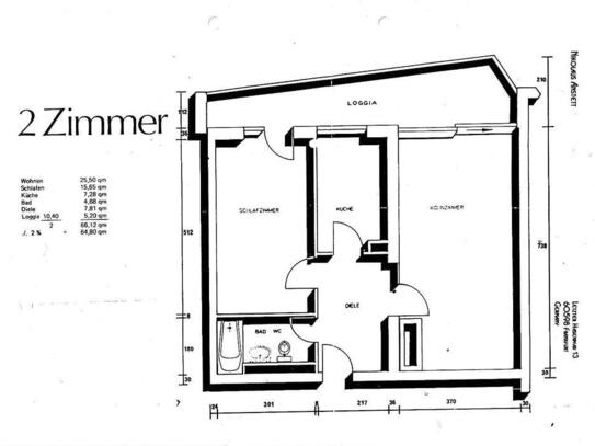 Sachsenhausen (8071924) Gemütliche 2-Zimmerwohnung in Sachsenhausen