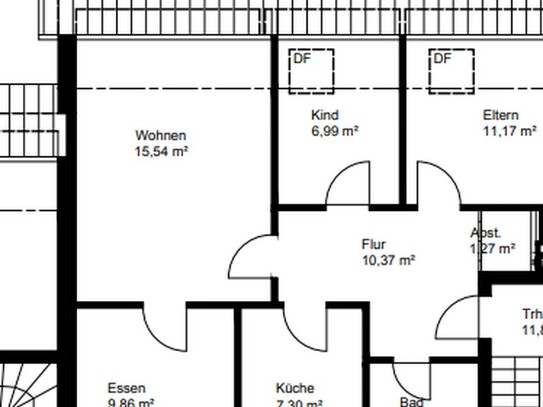 Gemütliche Dachgeschosswohnung in Fürstenau