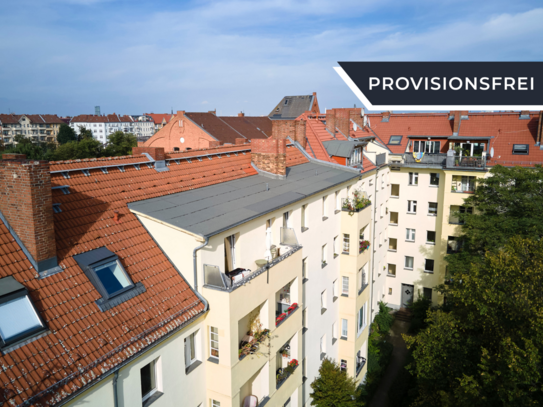 Bezugsfreie Wohnung mit 2,5 Zimmern als Wohninvestment in trendigem Neukölln