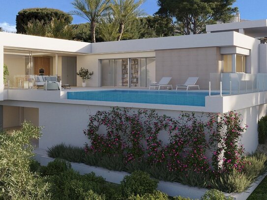 Neubau-Villa Aqua mit wegweisender Architektur - Costa Blanca Nord