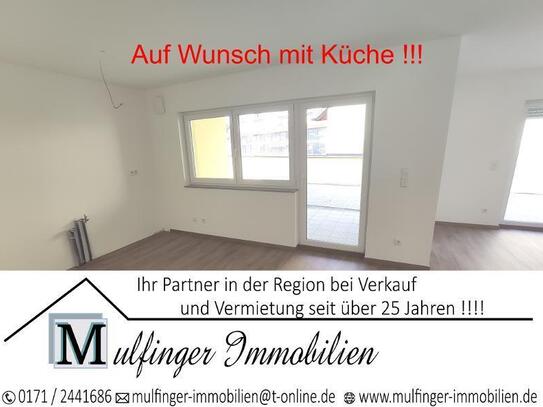 3 Zi. Neubauwohnung im EG mit Terrasse und zwei Stellplätzen