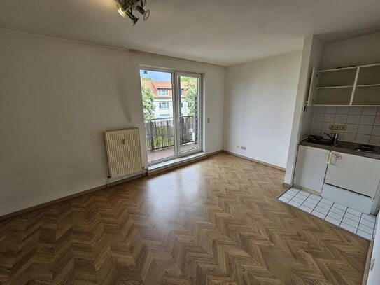 Ideal für Berufstätige Pendler - 1Z Appartement in zentraler Lage mit Balkon