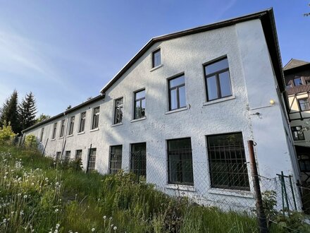 Fabrik-/Gewerbekomplex mit 3-Fam.Haus, mehr auf wohnfabrik-erzgebirge.de