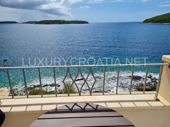 Strandvilla direkt am Meer zum Verkauf auf der Insel Korcula