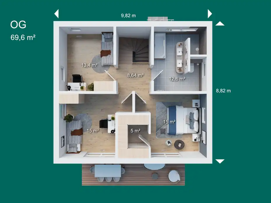 EFH Toscana Flavia / GreenHomes