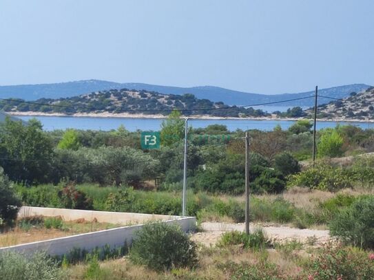 VODICE, Neubau, Meerblick, 1. Stock, 400 m vom Strand entfernt