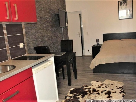 Aachen-City: Schick möbliertes 1-Zi-Apartm., all inclusive