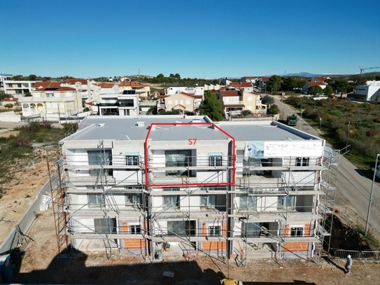 Vodice, Wohnung in einem Neubau, Meerblick