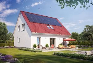 Bauvorhaben, Neubau als Fertighaus inklusive Bodenplatte