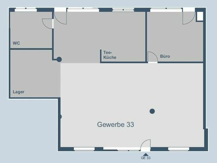 Großzüge Büro-/Gewerbefläche auf ca. 150 m² in Plagwitz-Lindenau