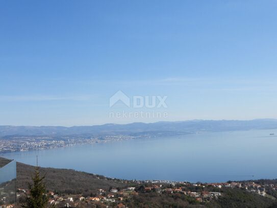 OPATIJA, IČIĆI, POLJANE – 2 alte Gebäude 300 m2 + Baugrundstück 2187 m2 (+ 3475 m2 Nichtgebäude) mit Panoramablick auf…