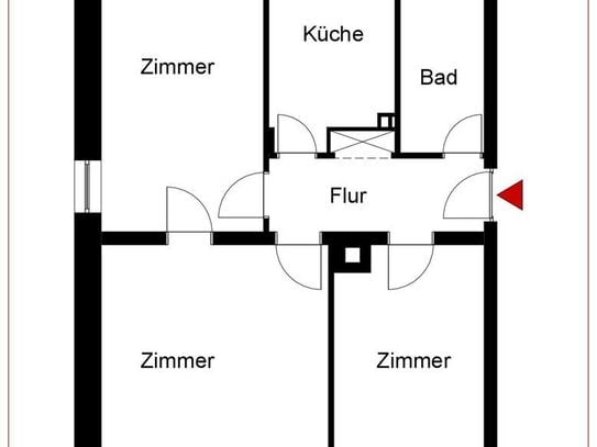 Charmante 3 Zimmer-Wohnung mit optimaler Raumaufteilung in Stuttgart-West!