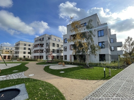 Nagelneue 2 Zimmer Neubauwohnung mit Gartenanteil und Parkblick in Potsdam