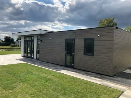 MFImmobilien.com - neues Luxus-Charlet Modell Cube im Ferienpark in Holland
