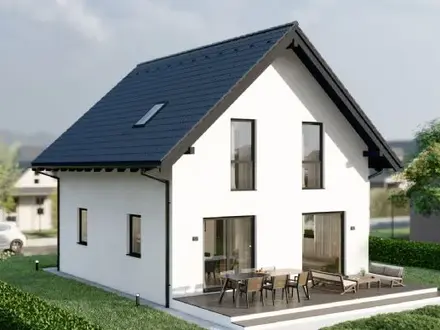 Exklusiver Neubau mit Küche und Grundstück